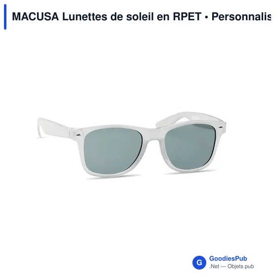 MACUSA Lunettes de soleil en RPET - Image 7