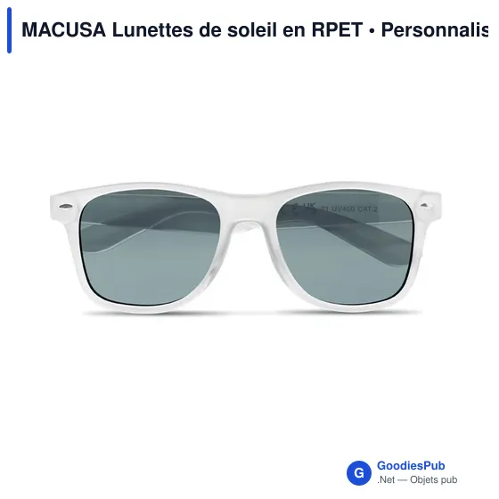 MACUSA Lunettes de soleil en RPET - Image 8