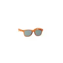 Variante orange transparent - MACUSA Lunettes de soleil en RPET