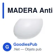 MADERA Anti-stress ballon de rugby - Miniature 2