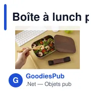Boîte à lunch personnalisable Madera RCS avec logo - Miniature 6