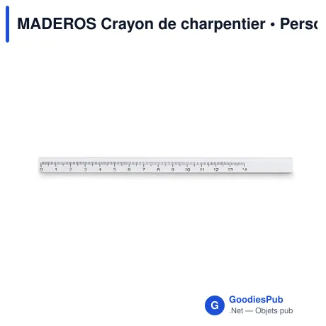 MADEROS Crayon de charpentier