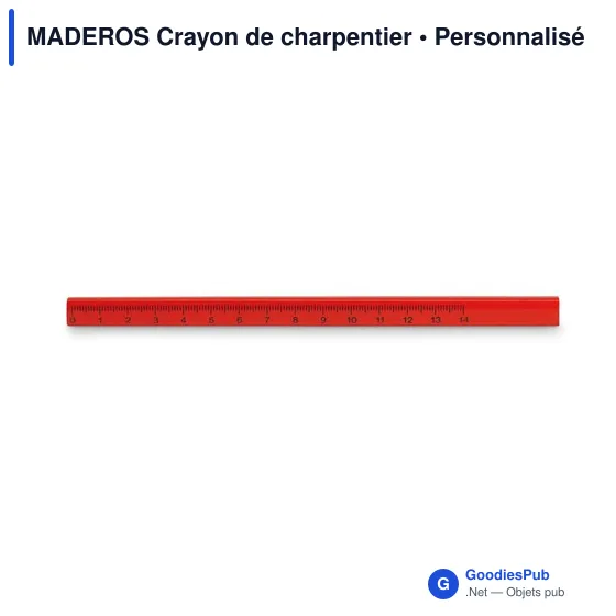MADEROS Crayon de charpentier - Image 2