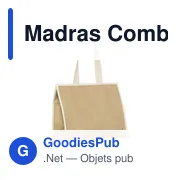 Sac isotherme personnalisable Madras Combi Cooler avec logo - Miniature 1