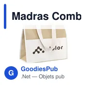 Sac isotherme personnalisable Madras Combi Cooler avec logo - Miniature 4