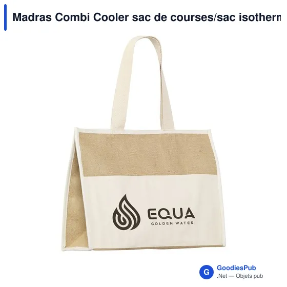 Sac isotherme personnalisable Madras Combi Cooler avec logo - Image 9