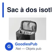 Sac à dos isotherme personnalisable MAFRIO avec logo - Miniature 12