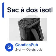 Sac à dos isotherme personnalisable MAFRIO avec logo - Miniature 6