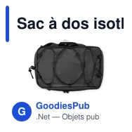 Sac à dos isotherme personnalisable MAFRIO avec logo - Miniature 7