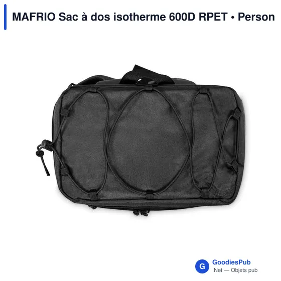 Sac à dos isotherme personnalisable MAFRIO avec logo - Image 7