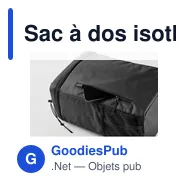 Sac à dos isotherme personnalisable MAFRIO avec logo - Miniature 8