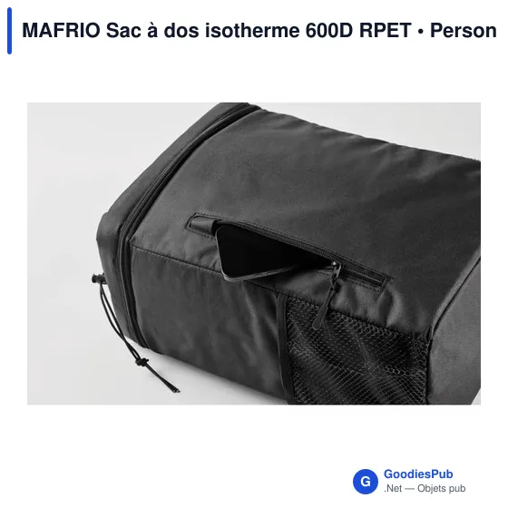 Sac à dos isotherme personnalisable MAFRIO avec logo - Image 8