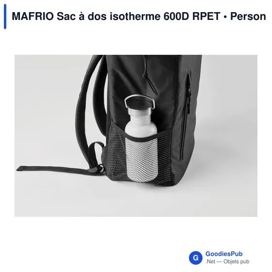 Sac à dos isotherme personnalisable MAFRIO avec logo - Image 9
