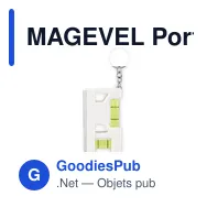 MAGEVEL Porte-clés niveau en ABS - Miniature 12