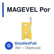 MAGEVEL Porte-clés niveau en ABS - Miniature 5