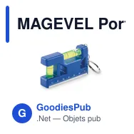 MAGEVEL Porte-clés niveau en ABS - Miniature 7