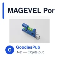 MAGEVEL Porte-clés niveau en ABS - Miniature 8
