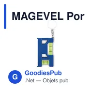 MAGEVEL Porte-clés niveau en ABS - Miniature 9