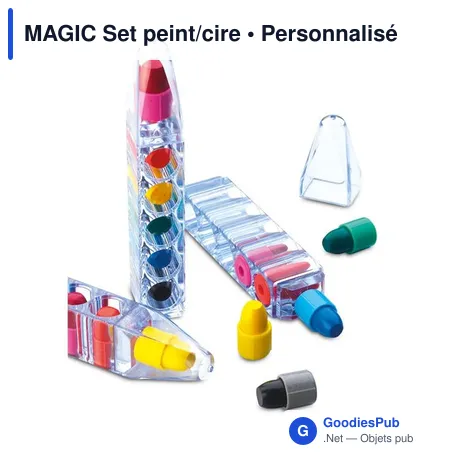 MAGIC Set peint/cire