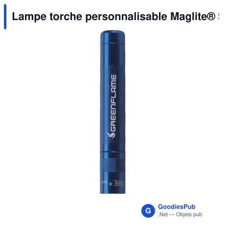 Lampe torche personnalisable Maglite® Solitaire avec logo