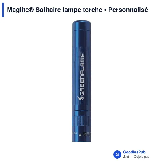 Lampe torche personnalisable Maglite® Solitaire avec logo - Image 1