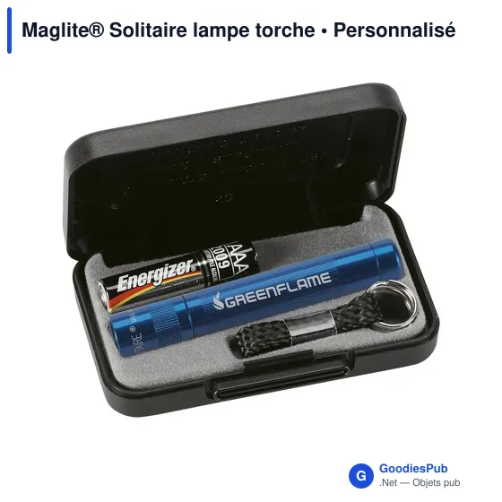 Lampe torche personnalisable Maglite® Solitaire avec logo - Image 3
