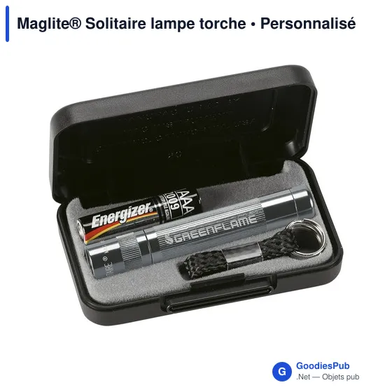 Lampe torche personnalisable Maglite® Solitaire avec logo - Image 5
