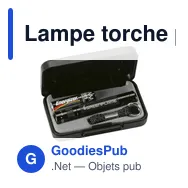 Lampe torche personnalisable Maglite® Solitaire avec logo - Miniature 10