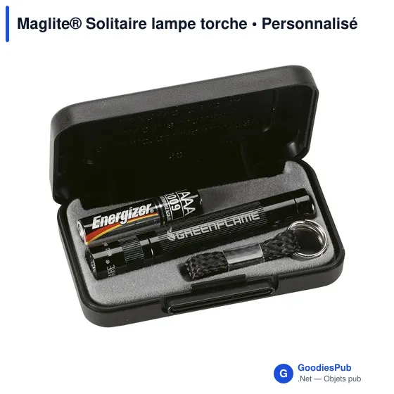 Lampe torche personnalisable Maglite® Solitaire avec logo - Image 10