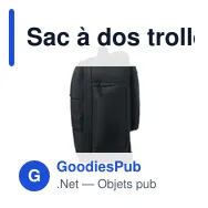 Sac à dos trolley personnalisable avec logo - MAGNATE - Miniature 11