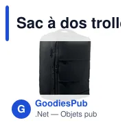 Sac à dos trolley personnalisable avec logo - MAGNATE - Miniature 3