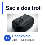 Sac à dos trolley personnalisable avec logo - MAGNATE - Miniature 5