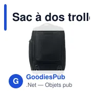 Sac à dos trolley personnalisable avec logo - MAGNATE - Miniature 10