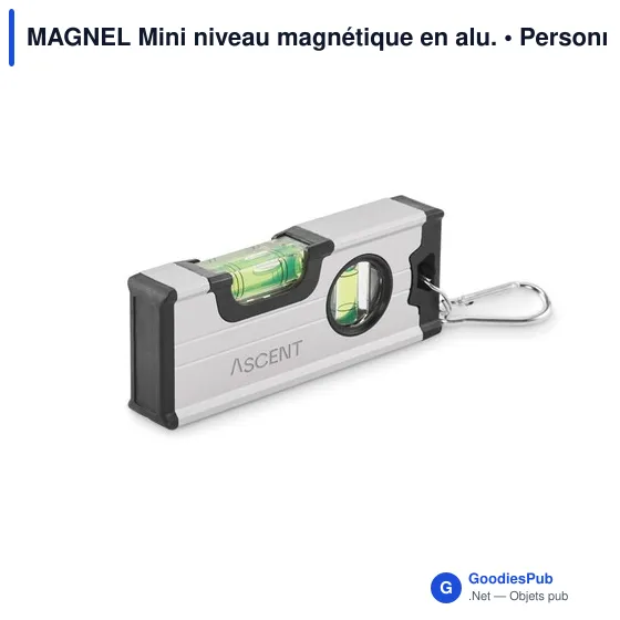 MAGNEL Mini niveau magnétique en alu. - Image 3