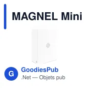 MAGNEL Mini niveau magnétique en alu. - Miniature 5