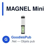 MAGNEL Mini niveau magnétique en alu. - Miniature 6