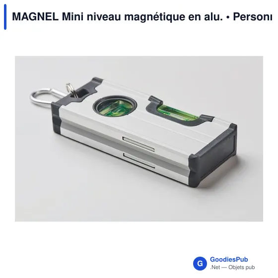 MAGNEL Mini niveau magnétique en alu. - Image 8