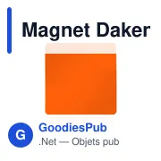 Magnet Daken - Miniature 1