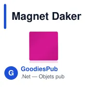 Magnet Daken - Miniature 6