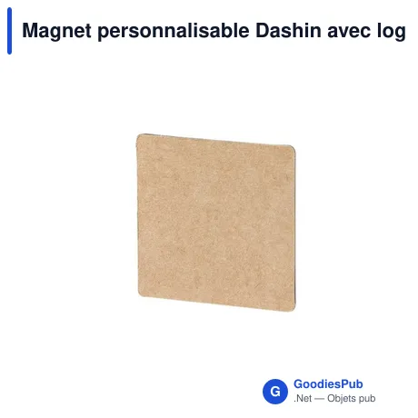 Magnet personnalisable Dashin avec logo pour entreprises