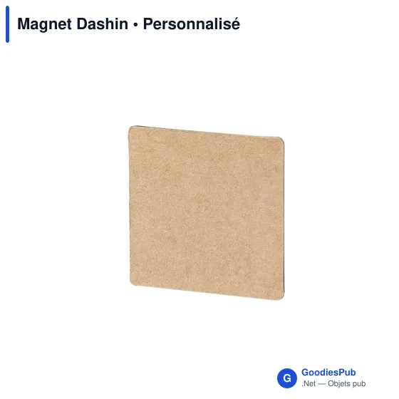 Magnet personnalisable Dashin avec logo pour entreprises - Image 1