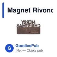 Magnet Rivond - Miniature 3