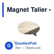 Magnet Talier - Miniature 1
