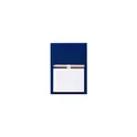 Variante bleu - Magnet personnalisable Yakari avec logo - Bloc notes magnétique