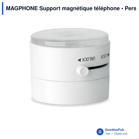 Support magnétique personnalisable pour téléphone avec logo - MAGPHONE - Image 2