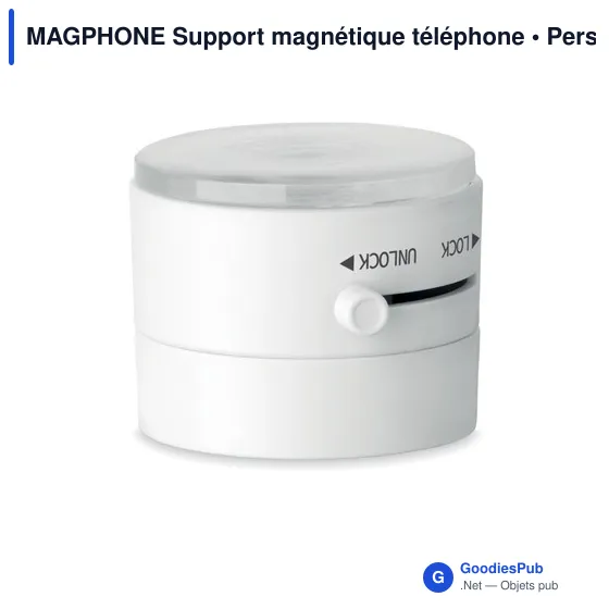 Support magnétique personnalisable pour téléphone avec logo - MAGPHONE - Image 11
