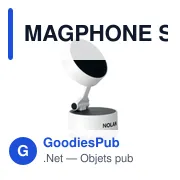 Support magnétique personnalisable pour téléphone avec logo - MAGPHONE - Miniature 5