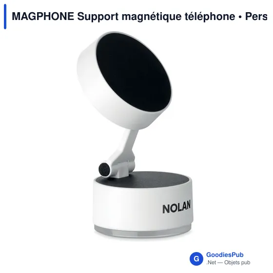 Support magnétique personnalisable pour téléphone avec logo - MAGPHONE - Image 5