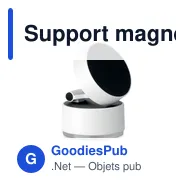 Support magnétique personnalisable pour téléphone avec logo - MAGPHONE - Miniature 9