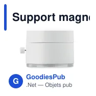 Support magnétique personnalisable pour téléphone avec logo - MAGPHONE - Miniature 10